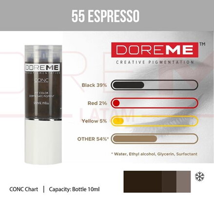 Pigment Doreme 55 Espresso 10ml