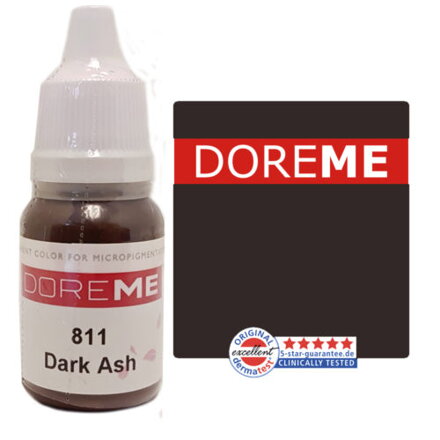 Doreme Organic eyebrow 811 Dark Ash 10 ml 