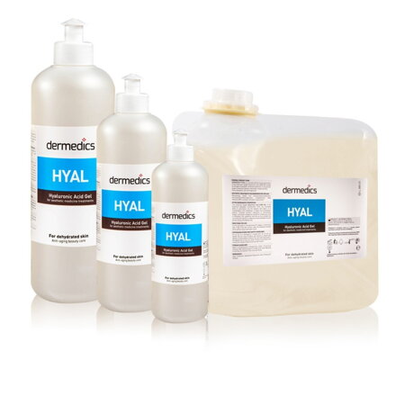 DERMEDICS Hyaluronic Acid Gel 1000g - Kozmetický Gél /2x500g