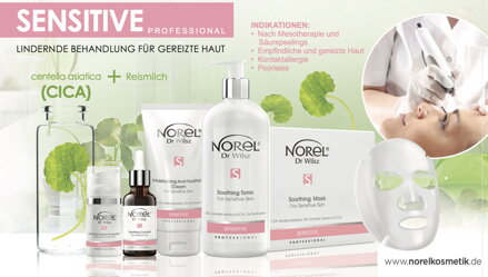 NOREL SENSITIVE CICA SET  + sada štetcov Zadarmo