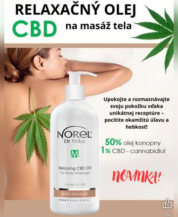 PB 187 NOREL Relaxing CBD OIL 500ml