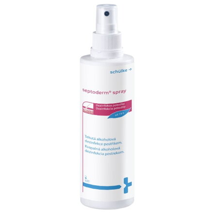 SEPTODERM: Dezinfekcia na pokožku - SPRAY Septoderm Liquid 250 ml 