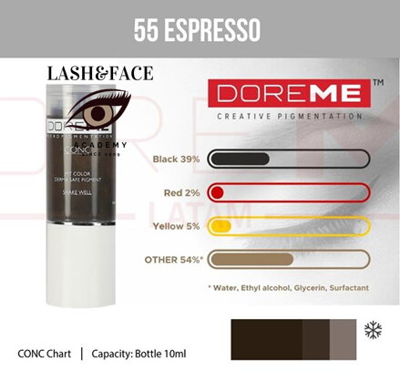 Pigment Doreme 55 Espresso 10ml