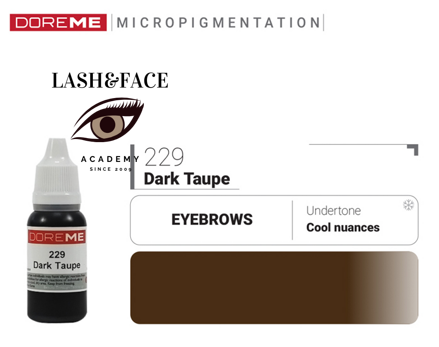 Doreme pigment liquid 229 Dark Taupe 15 ml 