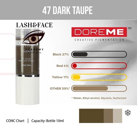 Pigment Doreme 47 Dark Taupe 15ml