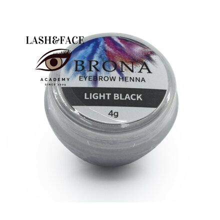 BRONA  HENNA - Light Black 4g