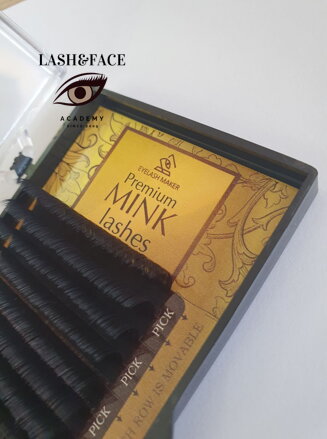 Premium MINK Lashes  0,05 D - 9 mm