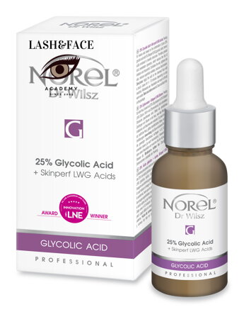 PP119 Glycolic Acid - 25% Glycolic acid + Skinperf LWG acids 30ml