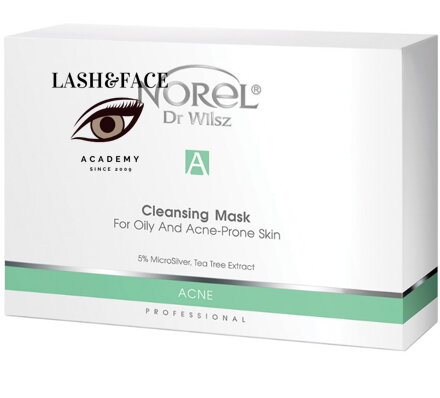 PN338  Acne - Cleansing mask for oily and acne-prone skin - NEW 1 SET