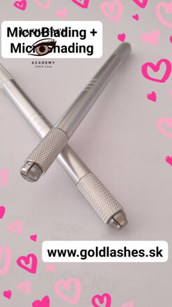 Obojstranné microblading pero  Microblading + Shading