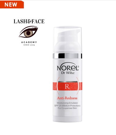 PK 191 Anti-Redness - Moisturizing emulsion for couperose skin, SPF 20 - 100ml