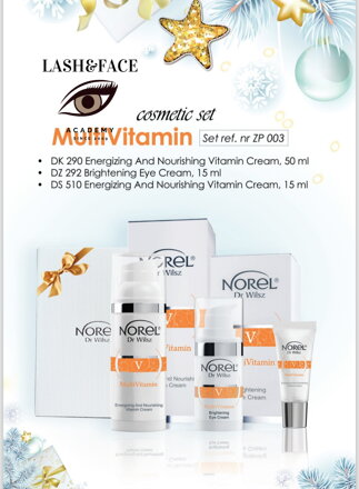 NOREL  CHRISTMAS COSMETICS  SET MULTIVITAMIN