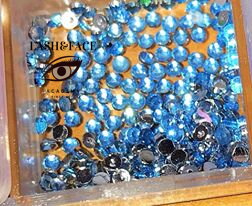 Swarovski kamienky č.10 - 20 kus - 1,5mm - svetlo modré
