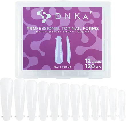 DNKa' Top Nail Forms Ballerina 120pcs