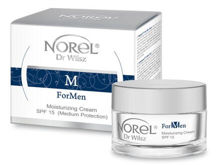 DK 324 NOREL FORMEN Moisturizing cream medium protection SPF 15 / 50ml