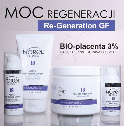NOREL RE-GENERATION GF BIO PLACENTA 3% SET  + sada štetcov Zadarmo NOREL RE-GENERATION GF BIO PLACENTA 3% SET  + sada štetcov Zadarmo