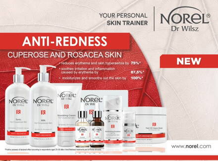 NOREL ANTI REDNESS SET  + sada štetcov Zadarmo