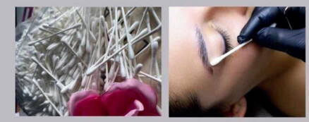 Pamut fültisztító pálcika 300 db Pamut fültisztító pálcika 300 db