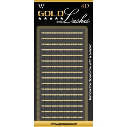 Goldlashes W - J 0,15x8mm