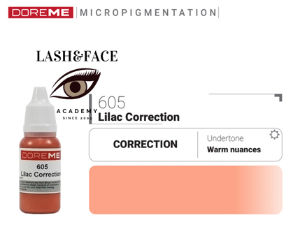 Doreme liquid Correction 605 Lilac correction 15 ml