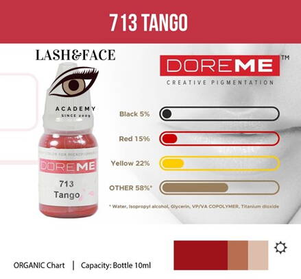 Doreme Organic Lip 713 Tango 10 ml 