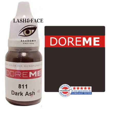 Doreme Organic eyebrow 811 Dark Ash 10 ml 