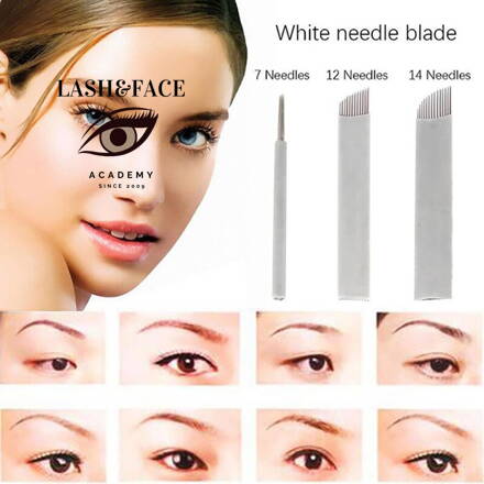 Čepielky - MIX BALENIE -  modul do Microblading Pera - 50 kus