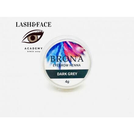 BRONA HENNA Dark grey 4 g 