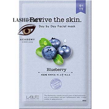 NOHJ Kórejská Látková maska - Blueberry  1 kus