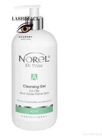 PZ335 Acne - Cleansing gel for oily and acne-prone skin - NEW  - 500ml