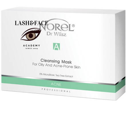PN338  Acne - Cleansing mask for oily and acne-prone skin - NEW 1 SET