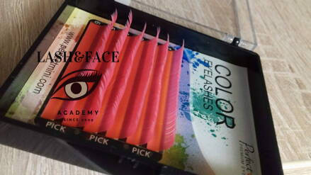 DECO Lashes Pink  C 0,10 x MIX - 10,12,14