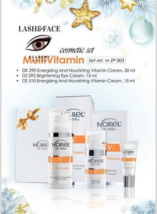 NOREL  CHRISTMAS COSMETICS  SET MULTIVITAMIN