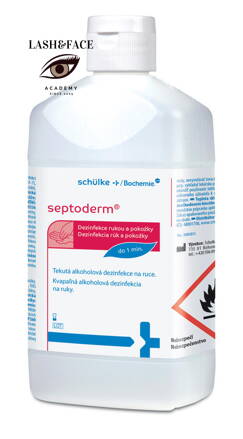 SEPTODERM: Dezinfekcia na pokožku - Septoderm Liquid 500 ml 